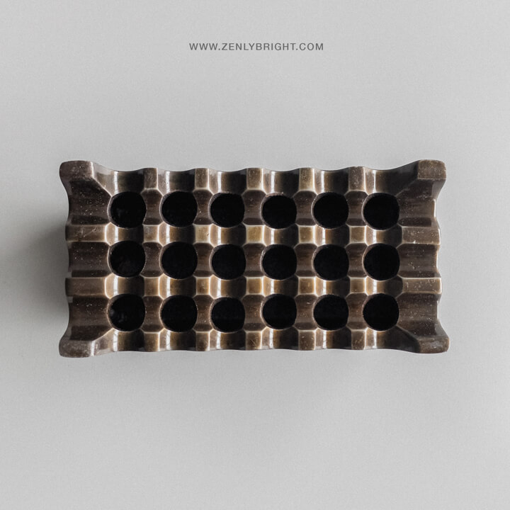 ashtray-18-holes-rectangle-aluminium-rustic-manufacturer-craft-bali