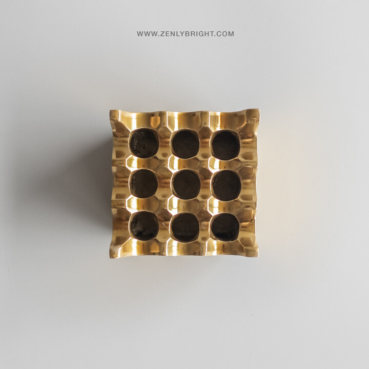 bali-ashtray-supplier-for-hotel-villa-cafe-gold-brass-9-holes-square