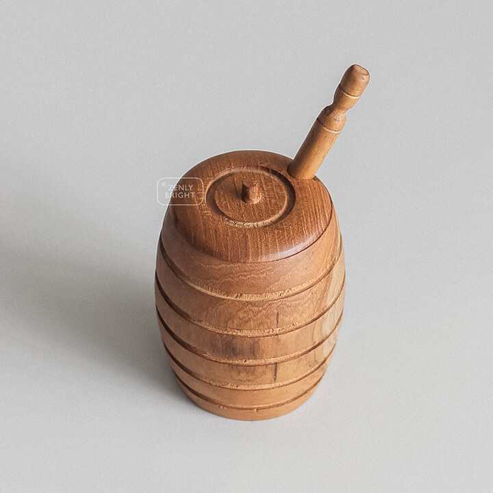 taba-honey-jar-teak-wood-indonesia