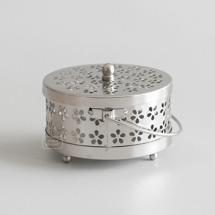 zenly-bright-tanwira-mosquito-coil-holder-silver-wholesale-bali-indonesia